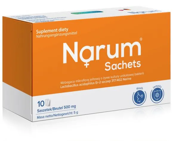 Narum Sachets W TRAKCIE i PO ANTYBIOTYKOTERAPII
