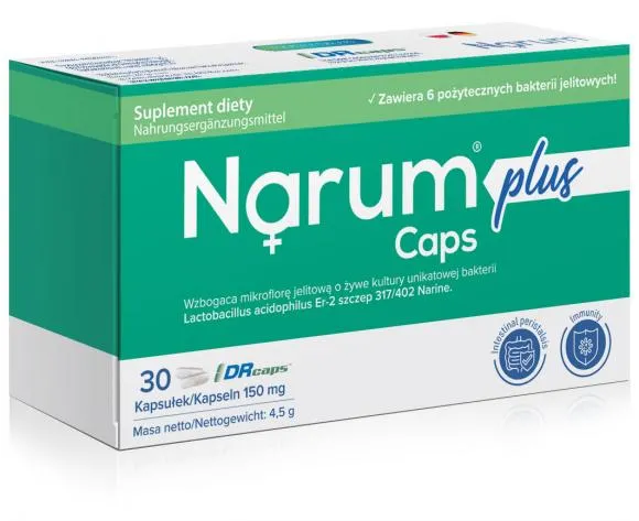 Narum Plus PRAWIDŁOWA PERYSTALTYKA JELIT