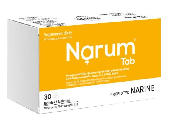 Narum Tab – PROBIOTYK NA ZDROWY ŻOŁĄDEK
